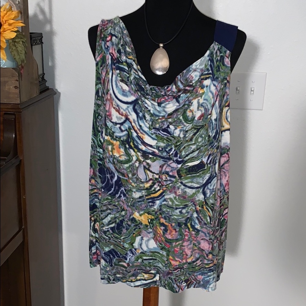 Cute multicolored tank